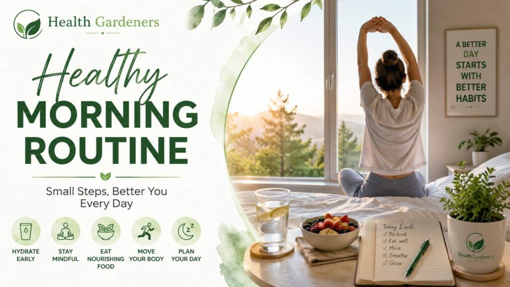 healthy morning routine