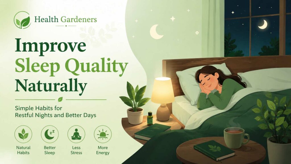 improve sleep quality naturally