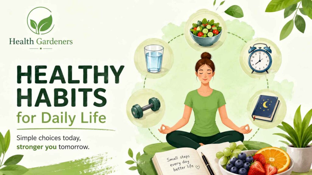 healthy habits for daily life